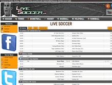 Tablet Screenshot of livesoccer.us